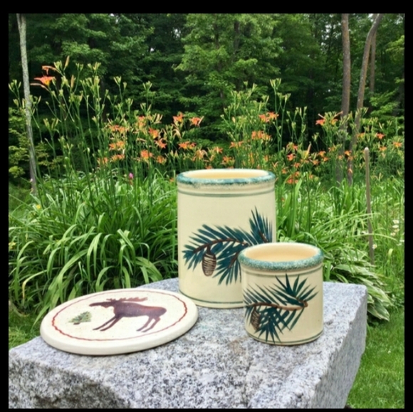 🌲 PINECONE MUG FOLKCRAFT  TIENSHAN  VNPLC SPONGEWARE - Picture 4 of 16